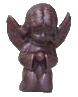 Candle mould angel